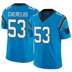 Claudin Cherelus Carolina Panthers Limited Men's Vapor F.U.S.E. Jersey (Blue)