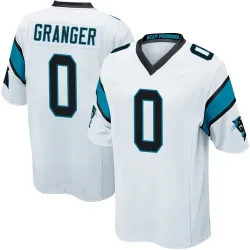 Colin Granger Carolina Panthers Game Men's Jersey (White)