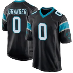 Colin Granger Carolina Panthers Game Men's Team Color Jersey (Black)
