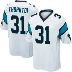Corey Thornton Carolina Panthers Game Men's Jersey (White)