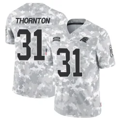Corey Thornton Carolina Panthers Limited Men's 2024 Salute to Service Jersey (Arctic Camo)