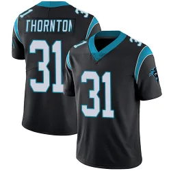 Corey Thornton Carolina Panthers Limited Men's Team Color Vapor Untouchable Jersey (Black)