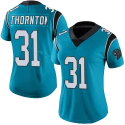 Corey Thornton Carolina Panthers Limited Women's Alternate Vapor Untouchable Jersey (Blue)