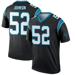 DJ Johnson Carolina Panthers Legend Youth Jersey (Black)