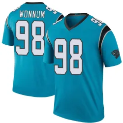 D.J. Wonnum Carolina Panthers Legend Men's Color Rush Jersey (Blue)