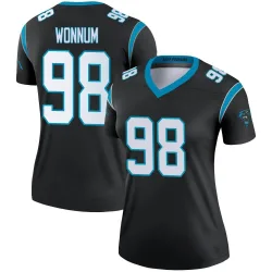 D.J. Wonnum Carolina Panthers Legend Women's Jersey (Black)