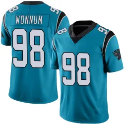 D.J. Wonnum Carolina Panthers Limited Men's Alternate Vapor Untouchable Jersey (Blue)