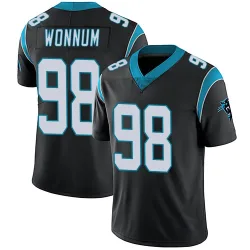 D.J. Wonnum Carolina Panthers Limited Men's Team Color Vapor Untouchable Jersey (Black)