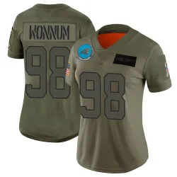 D.J. Wonnum Carolina Panthers Limited Women's 2019 Salute to Service Jersey (Camo)