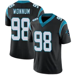 D.J. Wonnum Carolina Panthers Limited Youth Team Color Vapor Untouchable Jersey (Black)