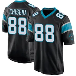 Dan Chisena Carolina Panthers Game Men's Team Color Jersey (Black)
