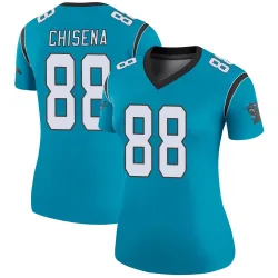 Dan Chisena Carolina Panthers Legend Women's Color Rush Jersey (Blue)
