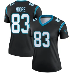 David Moore Carolina Panthers Legend Women's Jersey (Black)