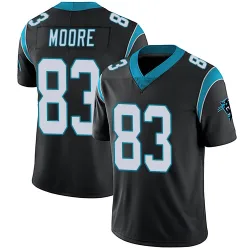 David Moore Carolina Panthers Limited Men's Team Color Vapor Untouchable Jersey (Black)