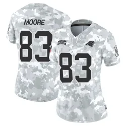 David Moore Carolina Panthers Limited Women's 2024 Salute to Service Jersey (Arctic Camo)