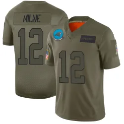Dax Milne Carolina Panthers Limited Men's 2019 Salute to Service Jersey (Camo)