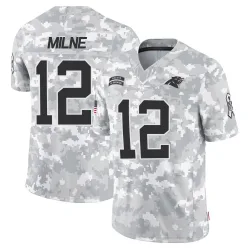 Dax Milne Carolina Panthers Limited Men's 2024 Salute to Service Jersey (Arctic Camo)