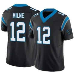 Dax Milne Carolina Panthers Limited Men's Vapor F.U.S.E. Jersey (Black)