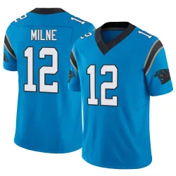 Dax Milne Carolina Panthers Limited Men's Vapor F.U.S.E. Jersey (Blue)