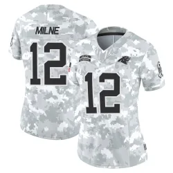Dax Milne Carolina Panthers Limited Women's 2024 Salute to Service Jersey (Arctic Camo)