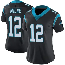 Dax Milne Carolina Panthers Limited Women's Team Color Vapor Untouchable Jersey (Black)