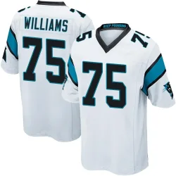 DeShawn Williams Carolina Panthers Game Men's Jersey (White)