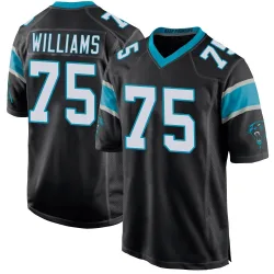 DeShawn Williams Carolina Panthers Game Men's Team Color Jersey (Black)