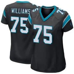 DeShawn Williams Carolina Panthers Game Women's Team Color Jersey (Black)