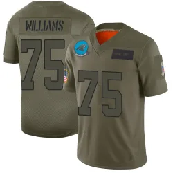 DeShawn Williams Carolina Panthers Limited Men's 2019 Salute to Service Jersey (Camo)