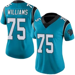 DeShawn Williams Carolina Panthers Limited Women's Alternate Vapor Untouchable Jersey (Blue)
