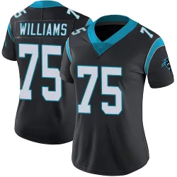 DeShawn Williams Carolina Panthers Limited Women's Team Color Vapor Untouchable Jersey (Black)
