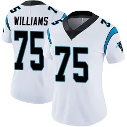 DeShawn Williams Carolina Panthers Limited Women's Vapor Untouchable Jersey (White)
