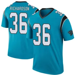 Demani Richardson Carolina Panthers Legend Men's Color Rush Jersey (Blue)