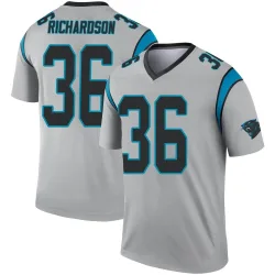 Demani Richardson Carolina Panthers Legend Men's Inverted Silver Jersey ()