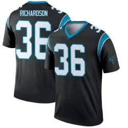 Demani Richardson Carolina Panthers Legend Men's Jersey (Black)