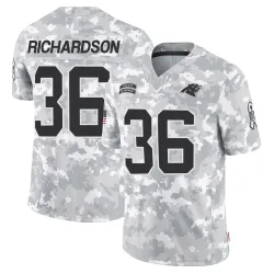 Demani Richardson Carolina Panthers Limited Men's 2024 Salute to Service Jersey (Arctic Camo)