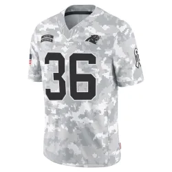 Demani Richardson Carolina Panthers Limited Men's 2024 Salute to Service Jersey (Arctic Camo)