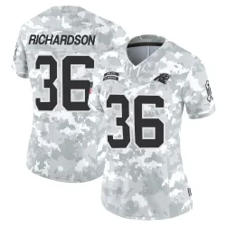Demani Richardson Carolina Panthers Limited Women's 2024 Salute to Service Jersey (Arctic Camo)