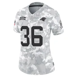 Demani Richardson Carolina Panthers Limited Women's 2024 Salute to Service Jersey (Arctic Camo)