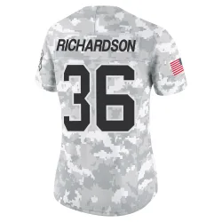 Demani Richardson Carolina Panthers Limited Women's 2024 Salute to Service Jersey (Arctic Camo)