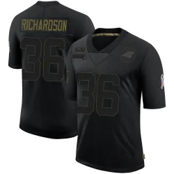 Demani Richardson Carolina Panthers Limited Youth 2020 Salute To Service Jersey (Black)