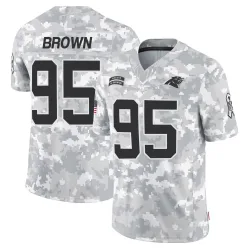 Derrick Brown Carolina Panthers Limited Men's 2024 Salute to Service Jersey (Arctic Camo)