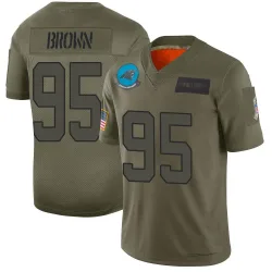 Derrick Brown Carolina Panthers Limited Youth 2019 Salute to Service Jersey (Camo)