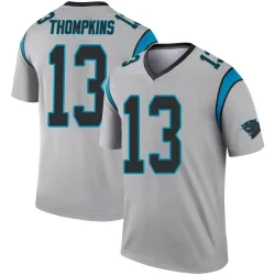Deven Thompkins Carolina Panthers Legend Men's Inverted Silver Jersey ()