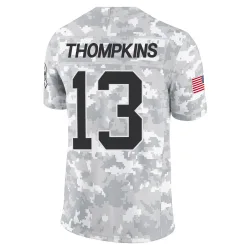 Deven Thompkins Carolina Panthers Limited Men's 2024 Salute to Service Jersey (Arctic Camo)