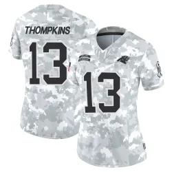 Deven Thompkins Carolina Panthers Limited Women's 2024 Salute to Service Jersey (Arctic Camo)