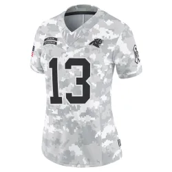 Deven Thompkins Carolina Panthers Limited Women's 2024 Salute to Service Jersey (Arctic Camo)