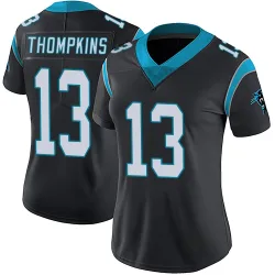 Deven Thompkins Carolina Panthers Limited Women's Team Color Vapor Untouchable Jersey (Black)