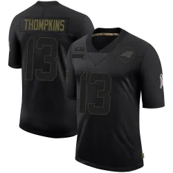 Deven Thompkins Carolina Panthers Limited Youth 2020 Salute To Service Jersey (Black)
