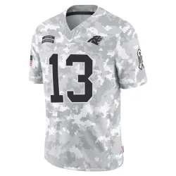 Deven Thompkins Carolina Panthers Limited Youth 2024 Salute to Service Jersey (Arctic Camo)